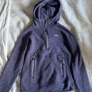 North Face Pullover Three Quarter Zip